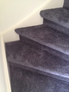 gesloten trap tapijt